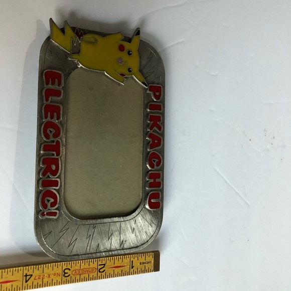Pokémon Pikachu Pewter Enamel Picture Frame - Picture 6 of 8